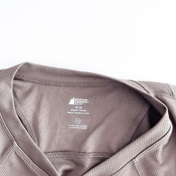 Mountain Equipment Women's Short Sleeve Recycled Polyester Tee Brown Medium - Picture 3 of 6